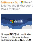 Licena [NCE] Microsoft Viva Employee Communications and Communities (NCE COM MTH) Monthly - Annual  (Figura somente ilustrativa, no representa o produto real)