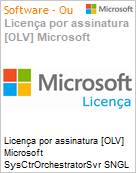 Licena por assinatura [OLV] Microsoft SysCtrOrchestratorSvr SNGL LicSAPk OLV NL 1Y AqY3 Acdmc [Educacional] AP PerOSE Additional Product Non-Specific 1 Year(s) Acquired year 3 (Figura somente ilustrativa, no representa o produto real)