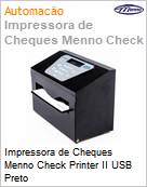 Impressora de Cheques Menno Check Printer II USB Preto  (Figura somente ilustrativa, no representa o produto real)