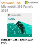 Microsoft 365 Family 2024 ESD  (Figura somente ilustrativa, no representa o produto real)