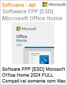 Software FPP [ESD] Microsoft Office Home 2024 FULL Compatvel somente com Mac e Windows 10 32/64 Bits All Languages (Software para Download, Licena perptua) (Figura somente ilustrativa, no representa o produto real)