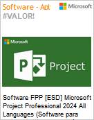 Software FPP [ESD] Microsoft Project Professional 2024 All Languages (Software para Download, Licena perptua)  (Figura somente ilustrativa, no representa o produto real)