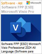 Software FPP [ESD] Microsoft Visio Professional 2024 All Language (Software para Download, Licena perptua)  (Figura somente ilustrativa, no representa o produto real)