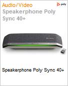 Speakerphone Poly Sync 40+  (Figura somente ilustrativa, no representa o produto real)