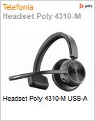 Headset Poly 4310-M USB-A  (Figura somente ilustrativa, no representa o produto real)