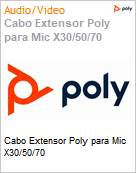 Cabo Extensor Poly para Mic X30/50/70 (Figura somente ilustrativa, no representa o produto real)