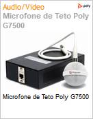 Microfone de Teto Poly G7500  (Figura somente ilustrativa, no representa o produto real)