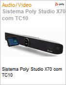 Sistema Poly Studio X70 com TC10  (Figura somente ilustrativa, no representa o produto real)