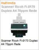 Scanner Ricoh Fi-8170 Duplex A4 70ppm Rede  (Figura somente ilustrativa, no representa o produto real)