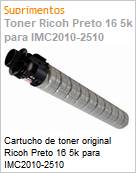 Cartucho de toner original Ricoh Preto 16 5k para IMC2010-2510  (Figura somente ilustrativa, no representa o produto real)