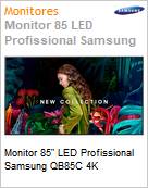 Monitor 85 LED Profissional Samsung QB85C 4K  (Figura somente ilustrativa, no representa o produto real)