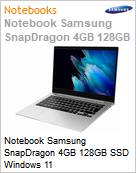 Notebook Samsung SnapDragon 4GB 128GB SSD Windows 11  (Figura somente ilustrativa, no representa o produto real)