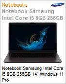Notebook Samsung Intel Core i5 8GB 256GB 14 Windows 11 Pro  (Figura somente ilustrativa, no representa o produto real)