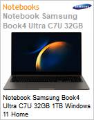 Notebook Samsung Book4 Ultra C7U 32GB 1TB Windows 11 Home  (Figura somente ilustrativa, no representa o produto real)