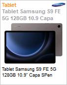 Tablet Samsung S9 FE 5G 128GB 10.9 Capa SPen  (Figura somente ilustrativa, no representa o produto real)