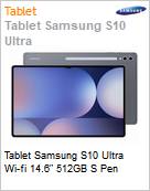 Tablet Samsung S10 Ultra Wi-fi 14.6 512GB S Pen  (Figura somente ilustrativa, no representa o produto real)