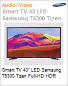 Smart TV 43 LED Samsung Crystal Srie AU7700 UN43 Full HD Sem Limites Visual Livre de Cabos Mltiplos controles de voz Controle Remoto nico  (Figura somente ilustrativa, no representa o produto real)