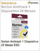 Norton Antitrack 1 Dispositivo 24 Meses ESD (Figura somente ilustrativa, no representa o produto real)