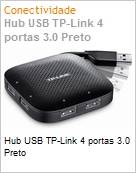 Hub TP-Link UH400 Porttil USB 3.0 de 4 Portas (Figura somente ilustrativa, no representa o produto real)