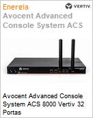 Avocent Advanced Console System ACS 8000 Vertiv 32 Portas  (Figura somente ilustrativa, no representa o produto real)