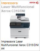 Impressora Multifuncional Laser Xerox C315/DNI A4  (Figura somente ilustrativa, no representa o produto real)