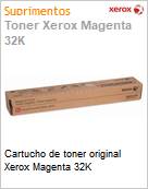 Cartucho de toner original Xerox Magenta 32K  (Figura somente ilustrativa, no representa o produto real)