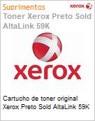 Cartucho de toner original Xerox Preto Sold AltaLink 59K  (Figura somente ilustrativa, no representa o produto real)