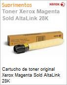Cartucho de toner original Xerox Magenta Sold AltaLink 28K  (Figura somente ilustrativa, no representa o produto real)