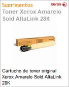 Cartucho de toner original Xerox Amarelo Sold AltaLink 28K  (Figura somente ilustrativa, no representa o produto real)