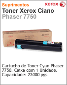 106R00653 - Cartucho de toner original Xerox Ciano Phaser 7750