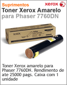 106R01162 - Cartucho de toner original Xerox Amarelo para Phaser 7760dn (25000 pginas)