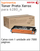 106R01403 - Cartucho de toner original Xerox Preto para 6280 n Caixa com 1 unidade at 7000 pginas