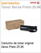 Cartucho de toner original Xerox Preto 25.9K  (Figura somente ilustrativa, no representa o produto real)