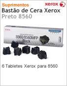 108R00768-NO - Basto de Cera Preto 6 Tabletes Xerox para 8560 Caixa com 6 Bastoes Ate 7.800 pginas