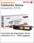113R00694 - Cartucho de toner original Xerox Amarelo 6115 - 4500 pginas