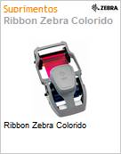 Ribbon Zebra Colorido  (Figura somente ilustrativa, no representa o produto real)