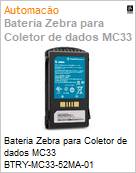 Bateria Zebra para Coletor de dados MC33 BTRY-MC33-52MA-01  (Figura somente ilustrativa, no representa o produto real)