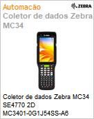 Coletor de dados Zebra MC34 SE4770 2D MC3401-0G1J54SS-A6  (Figura somente ilustrativa, no representa o produto real)