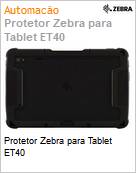 Protetor Zebra para Tablet ET40 (Figura somente ilustrativa, no representa o produto real)