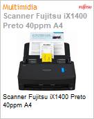 Scanner Fujitsu ScanSnap iX1400 40ppm 600dpi ADF USB Duplex Preto Garantia 3 Anos (Substitui PA03820-B001) (Figura somente ilustrativa, no representa o produto real)