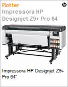 Impressora HP Designjet Z9+ Pro 64  (Figura somente ilustrativa, no representa o produto real)