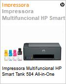 Impressora Multifuncional HP Smart Tank 584 All-in-One (Figura somente ilustrativa, no representa o produto real)