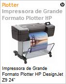 Impressora de Grande Formato Plotter HP DesignJet Z9 24  (Figura somente ilustrativa, no representa o produto real)