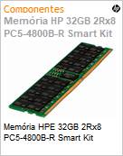 Memria HPE 32GB 2Rx8 PC5-4800B-R Smart Kit  (Figura somente ilustrativa, no representa o produto real)