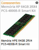 Memria HPE 64GB 2RX4 PC5-4800B-R Smart Kit  (Figura somente ilustrativa, no representa o produto real)