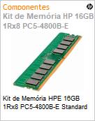 Kit de Memria HPE 16GB 1Rx8 PC5-4800B-E Standard (Figura somente ilustrativa, no representa o produto real)