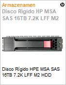 Disco Rgido HPE MSA SAS 16TB 7.2K LFF M2 HDD  (Figura somente ilustrativa, no representa o produto real)